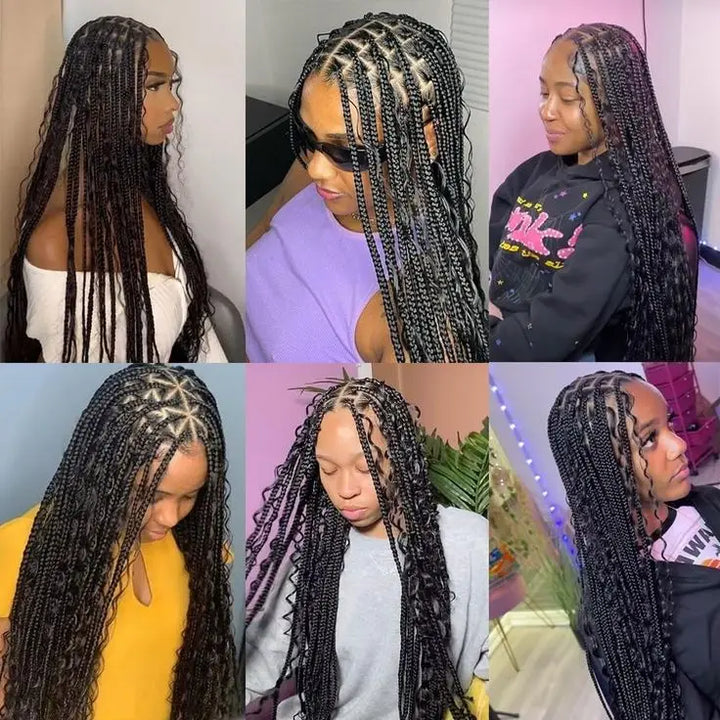 Bulk Deep Wave Human Hair for Braiding - No Weft