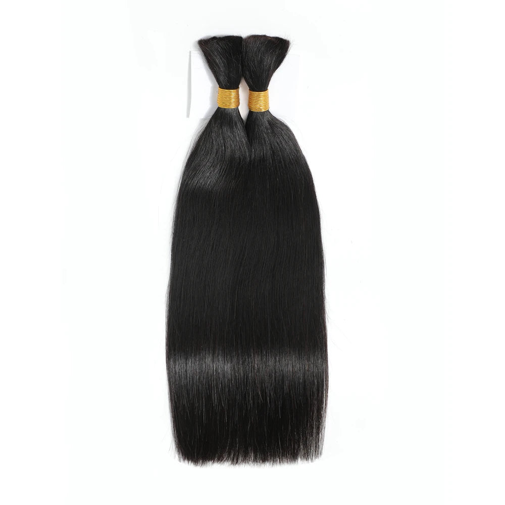 Bulk Deep Wave Human Hair for Braiding - No Weft