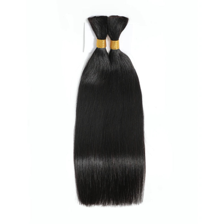 Bulk Deep Wave Human Hair for Braiding - No Weft
