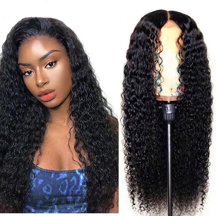 Glueless 360 HD Lace Front Water Wave Wig for Black Women