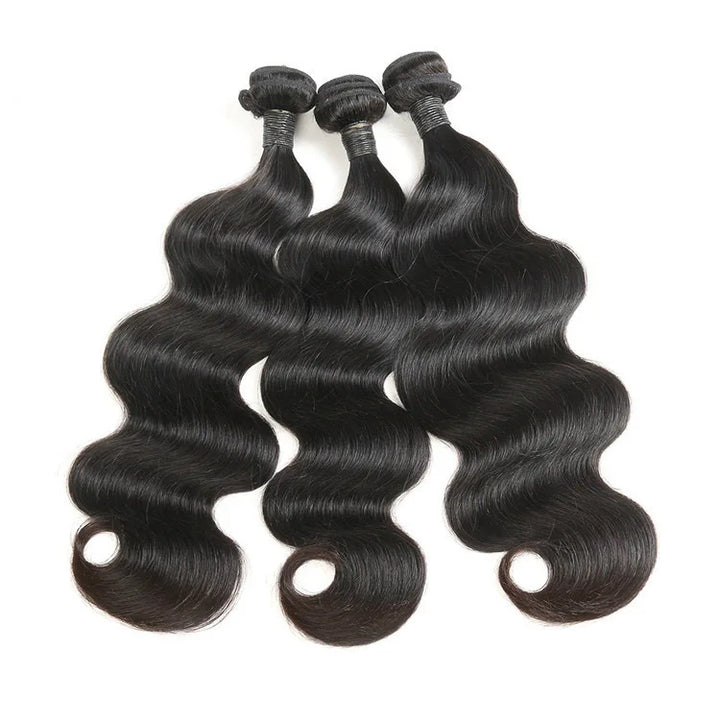 Top Grade Virgin Brazilian Body Wave Hair Bundles - No Tangling, No Shedding, Can Be Dyed
