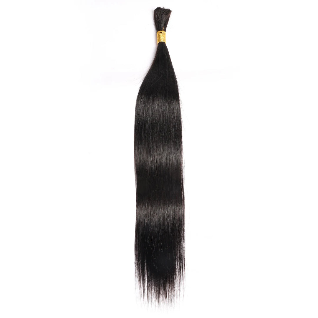 Deep Wave Unprocessed Raw Human Hair Bulk for Braiding